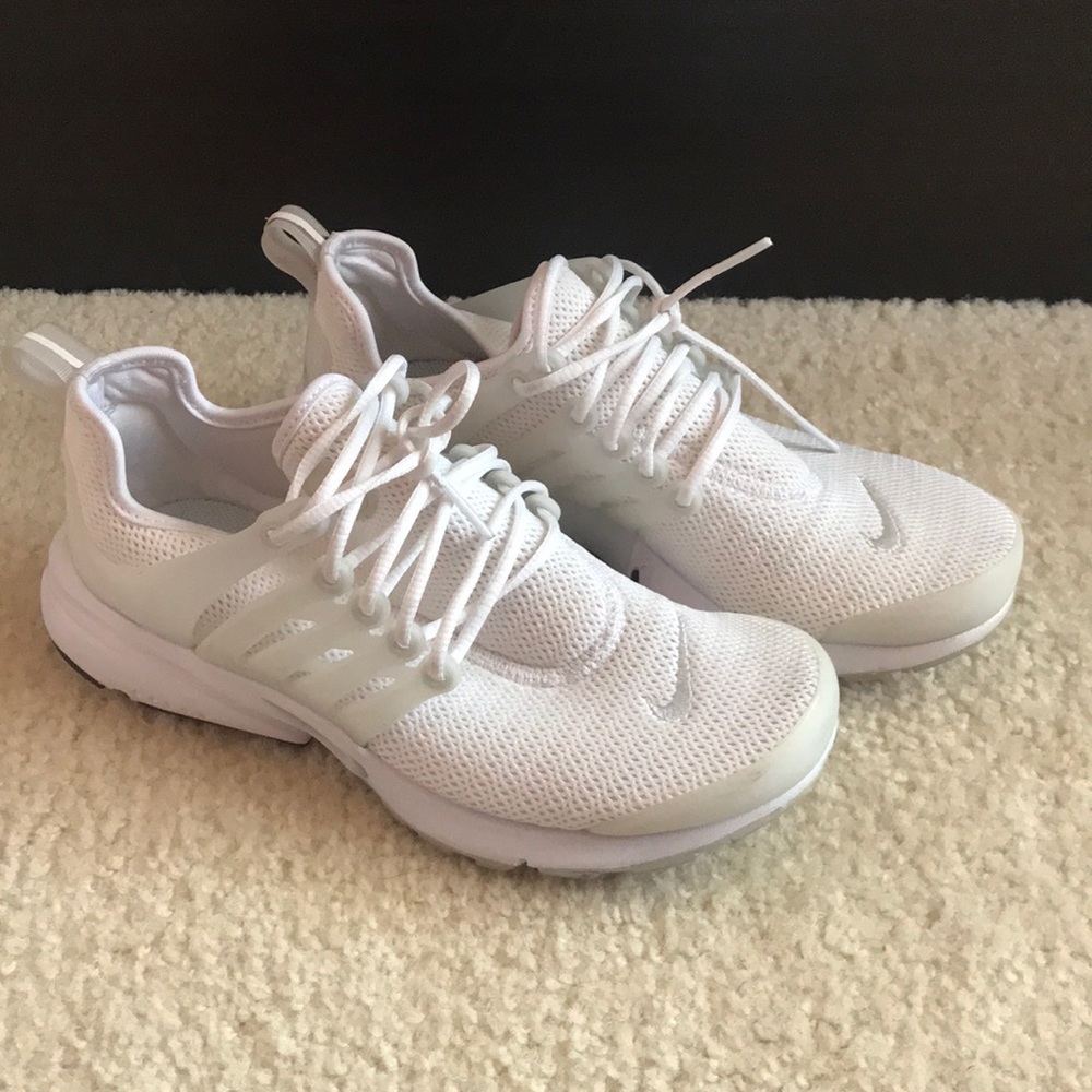 Nike white prestos
